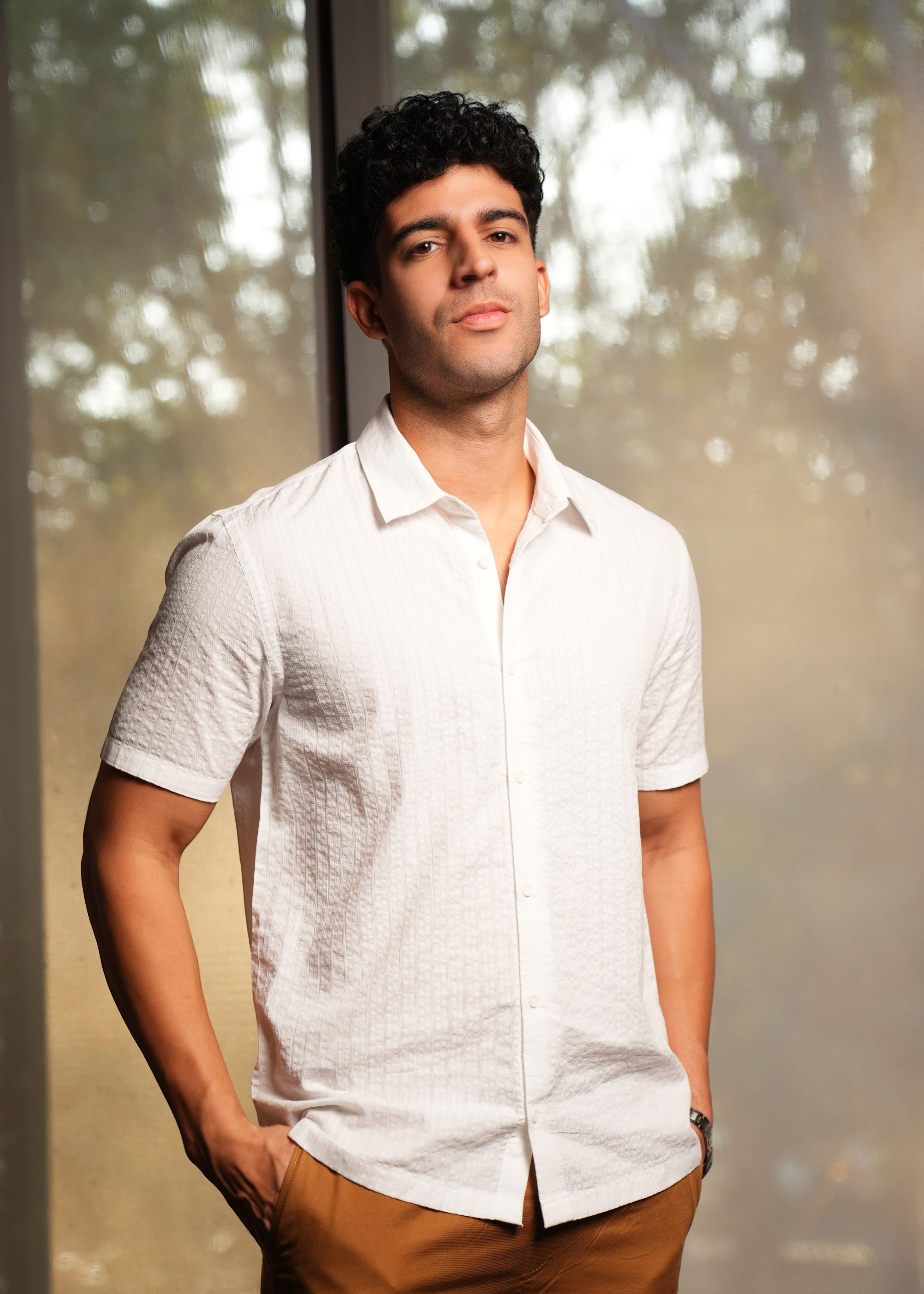 Regular Fit 100% Cotton shirt